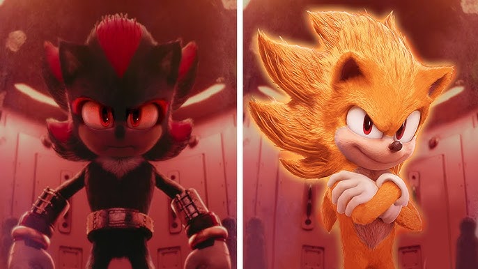 SONIC Movie 2 OLD Design VS NEW Design (SUPER SONIC VS SHADOW 4