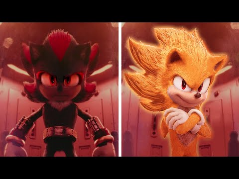 Sonic 2 - Super Shadow vs Sonic - BiliBili