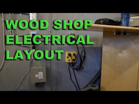 Woodworking Shop Electrical Layout