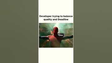 Developers Balancing Quality & Deadlines 😬🙌🏻🙏🏻 #shorts