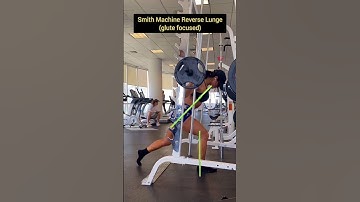 Smith Machine Reverse Lunge