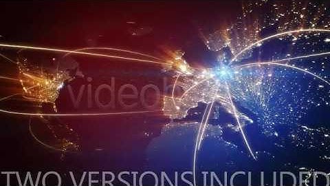 World Map Animation  - After Effects template from Videohive