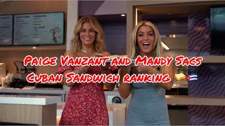 Mandy Sacs And Paige Vanzant Eat