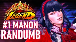 SF6 ▰ Randumb (#1 Ranked Manon) ▰ Street Fighter 6 Ranked Matches