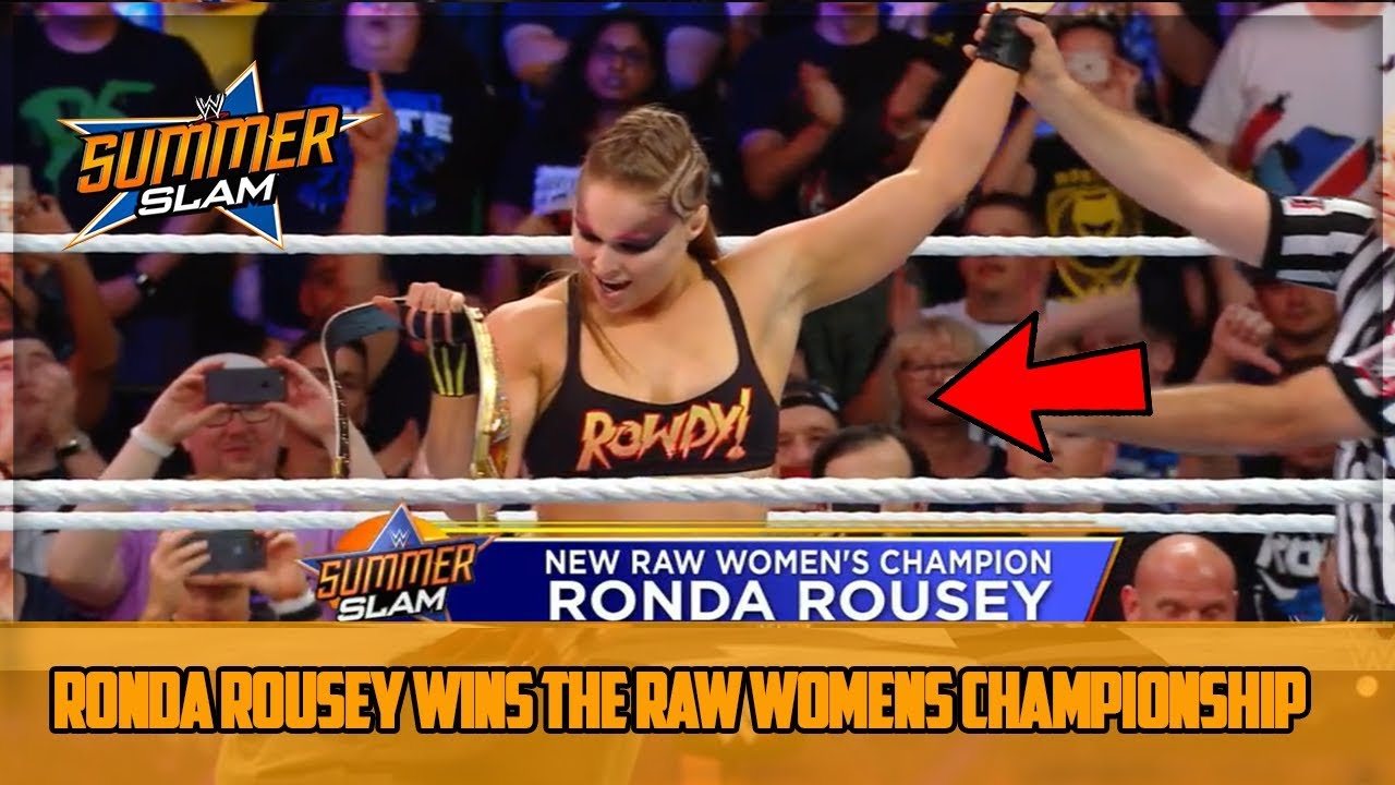 2018 WWE SummerSlam results: Ronda Rousey wins her first WWE championship title