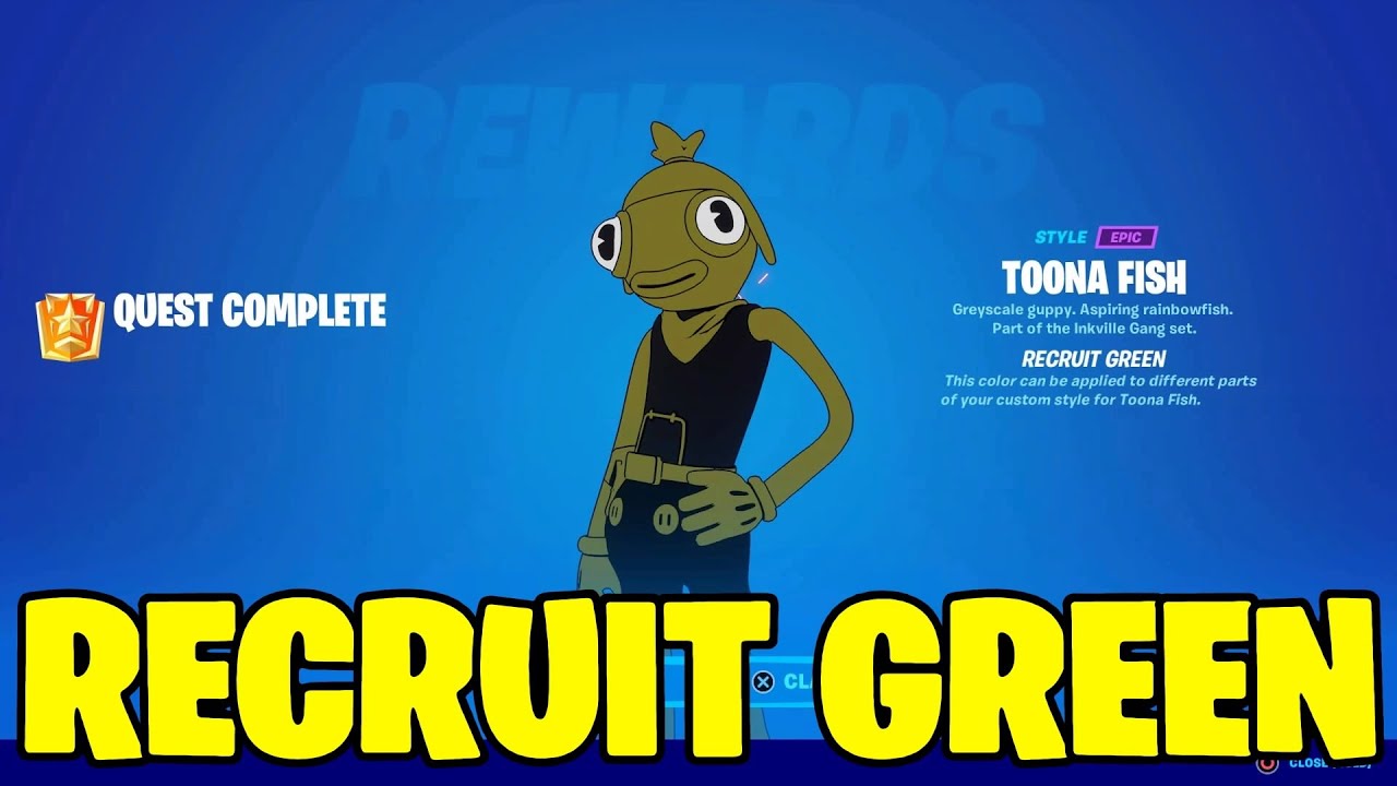 Fortnite Color Bottles Locations.Recruit Green Location - Jonesy Style