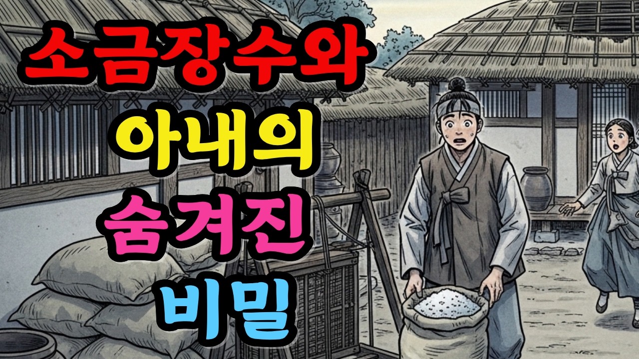 소금장수와 아내 부부의 숨겨진 비밀 그 안의 작은 선택#숨겨진 민담#소금장수 #복동이 #부부의이야기
