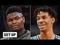 Zion or Ja Morant: Which NBA rookie will have a better career? | Get Up