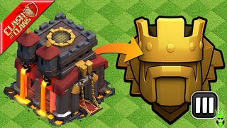 REACHING TITANS LEAGUE AS A TH10!!