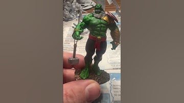 #MarvelComics #Maestro using #ArmyPainter #SpeedPaint #Hulk #Avengers #marvelrpg #minipainting