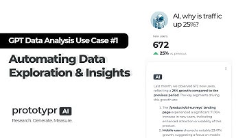 GPT Data Analysis Use Case #1 - Automating Data Exploration and Surfacing Insights