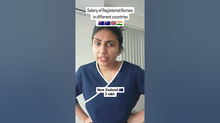 Salary of Registered Nurses in different countries. #australia #newzealand #uk #india #ytshorts