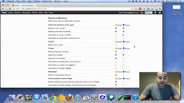 Managing Google+ Notifications