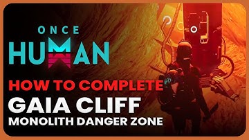 Gaia Cliff Monolith Danger Zone - All Crates Location and Rift Anchor
