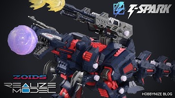 ZOIDS REALIZE MODEL RMZ-011 Geno Saurer Raven Ver. [1/100-Scale Model-Kit] by Takara Tomy