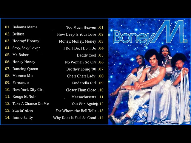 B.O.N.E.Y. .M. Greatest Hits Full Album - The Best of B.O.N.E.Y. .M. 2022 class=