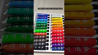 Mont Marte Acrylic paint 24 colors 🎨