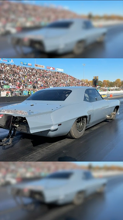 Cleetus makes his first ever 5 second pass in eagle #cleetusmcfarland #camaro #eagle