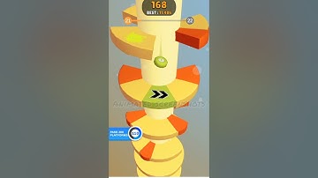 Helix Jump Game 21| #shortsfeed #helixjump #shorts #trending