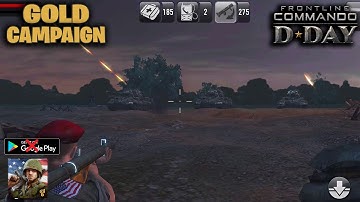 Frontline Commando: D-Day Android Gameplay Walkthrough FULL GAME - Gold Campaign