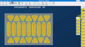 CNC PROgrammer #1: Operation Tile Stacking in GibbsCAM