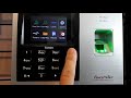 Fingertec ta500 simple  fingertec malaysia fingerprint time attendance