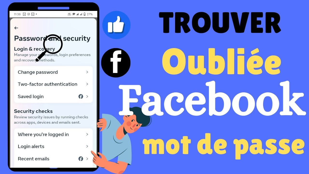 Comment retrouver le mot de passe Facebook oublié 2024 | Découvrez mon ...