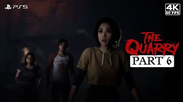 THE QUARRY PS5 Gameplay Walkthrough - Part 6 - White Noise [4K 60 FPS] - No Commentary