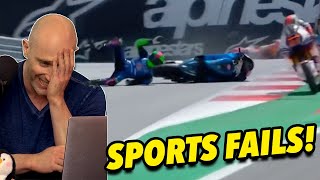 WHEN SPORTS GO WRONG! | FAILS REACTION!