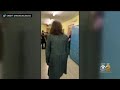 Sigourney Weaver surprises the cast of a high school 