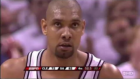 2007 NBA Finals Game 1 Cavaliers vs Spurs