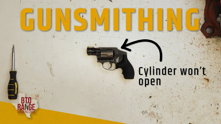 S&W 340PD .357 Mag With Stuck Cylinder: Gunsmith's Bench