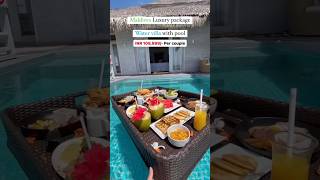 Per couple Maldives luxury package l INR 109,999#shorts#viralshorts#ytshorts