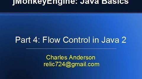 P_004_JTS: Flow Control 2