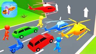 Shape shifting 🚲🚁🚗 All Levels Gameplay Walkthrough Android, iOS Max Level Ep50 screenshot 5