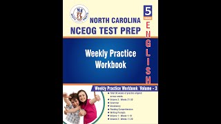 North Carolina EOG – 5th Grade ELA Test Prep Workbook Volume 3 | Book Preview Video