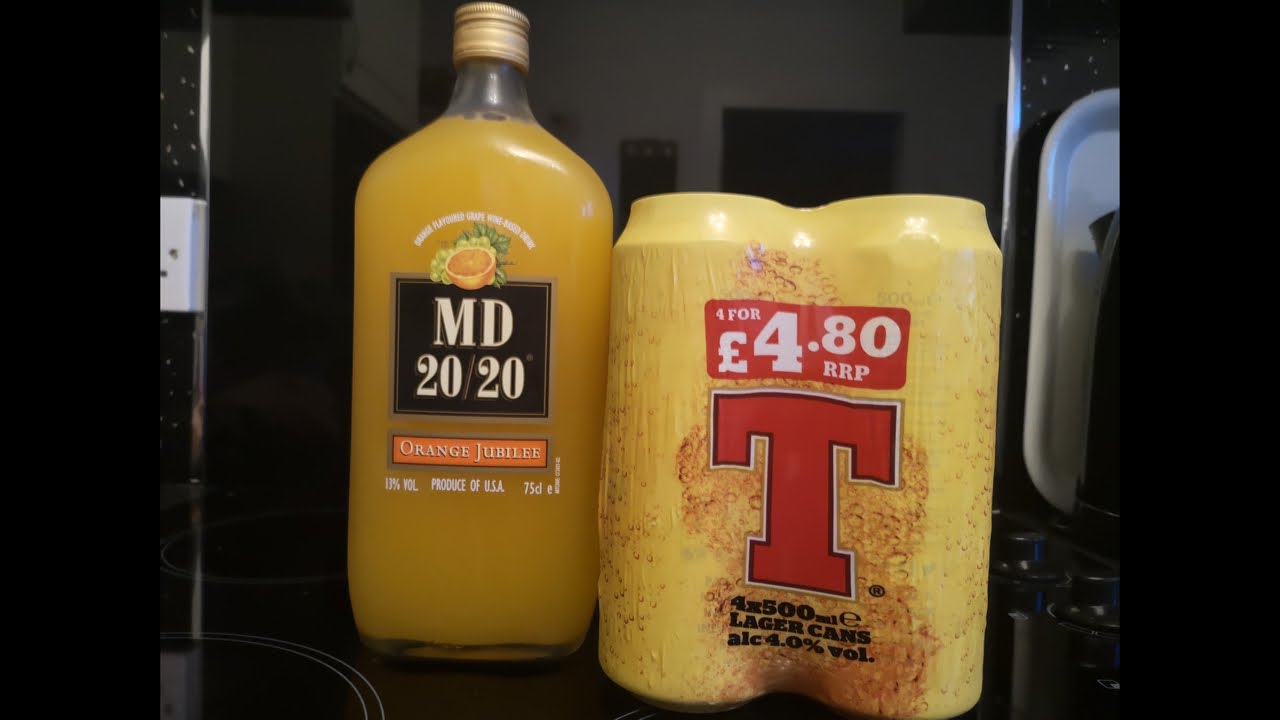 Orange MD 20/20 & Tennents Lager - YouTube