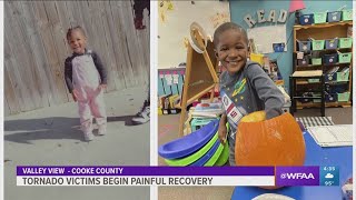 Two children killed in Valley View tornado identified as families begin painful recovery