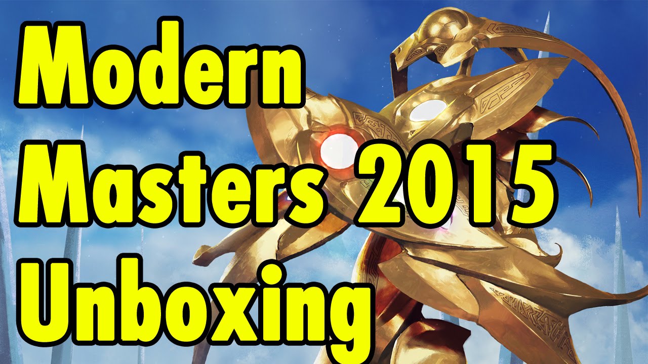 Mox Opal and Foils! - Modern Masters 2015 Box Opening
