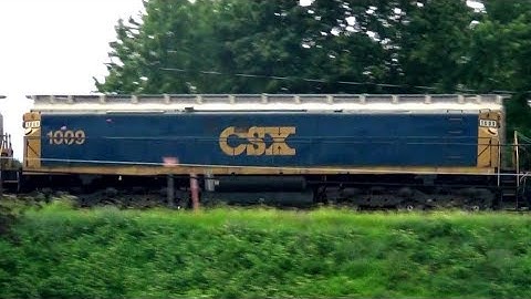 ALCO MT6 Slug on CSX  Train Live Streaming