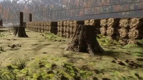 The BEST way to transport logs in Sons of The Forest