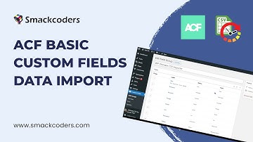 Import ACF Custom Fields Data in WordPress with Just a CSV File