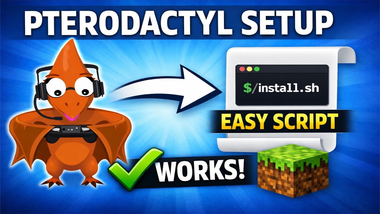 How to Setup Pterodactyl for Game Server Management - YouTube
