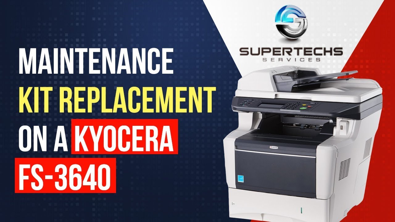 Kyocera ECOSYS FS-3640MFP Printer KX Drivers Windows Kyocera ECOSYS FS-3640MFP Printer KX Driver (2019)