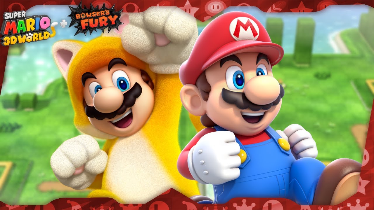 Super Mario 3D World for Switch ᴴᴰ World 1 (All Green Stars