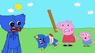 HUGGY WUGGY Baby Is So Sad With PEPPA PIG | Poppy Playtime Animation