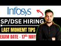 Infosys SP/DSE Hiring 2026 | How to Prepare for Infosys Specialist Programmer Coding Questions