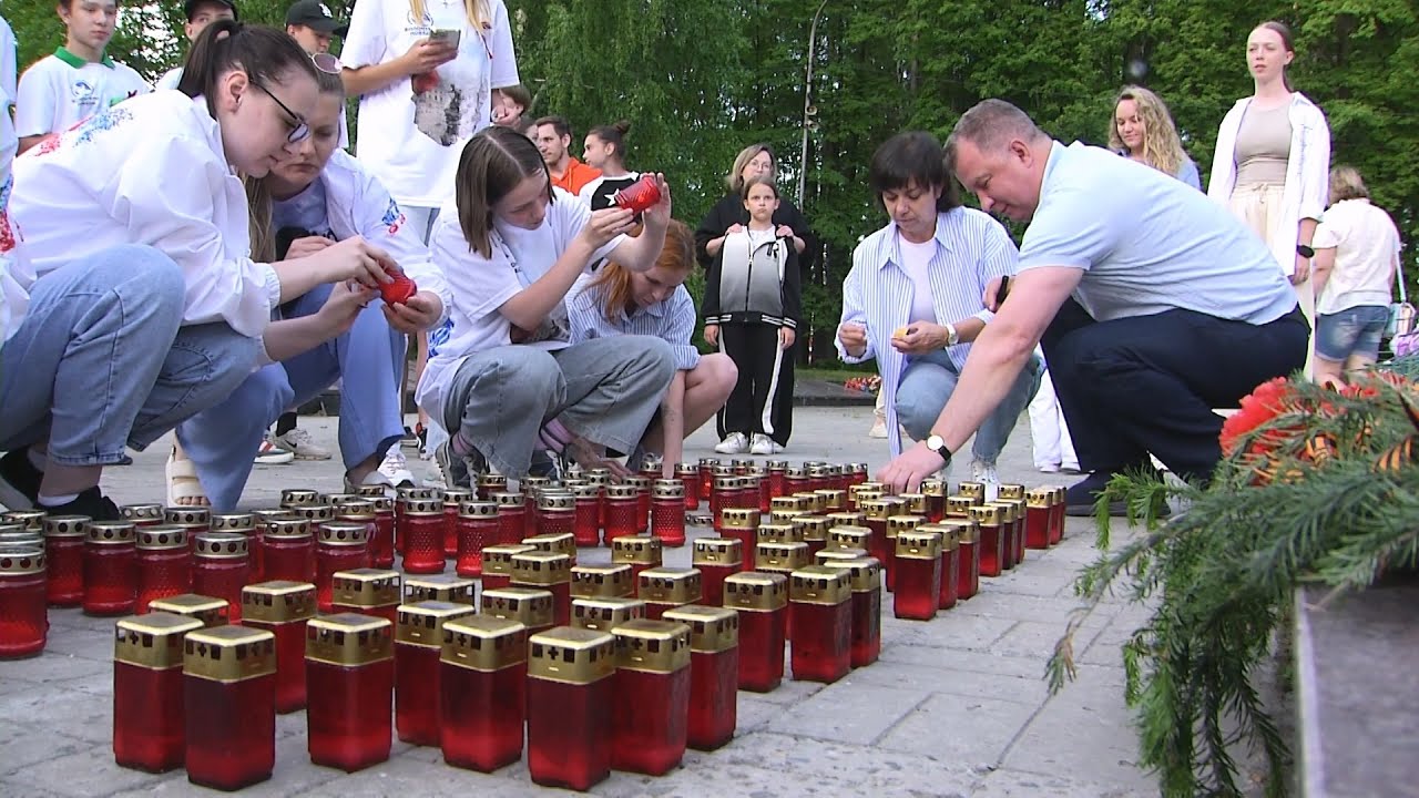 «Свеча памяти»: Серов помнит героев Великой Отечественной войны #серовтв #серов
