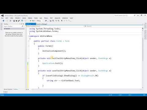 Windows Form Application: