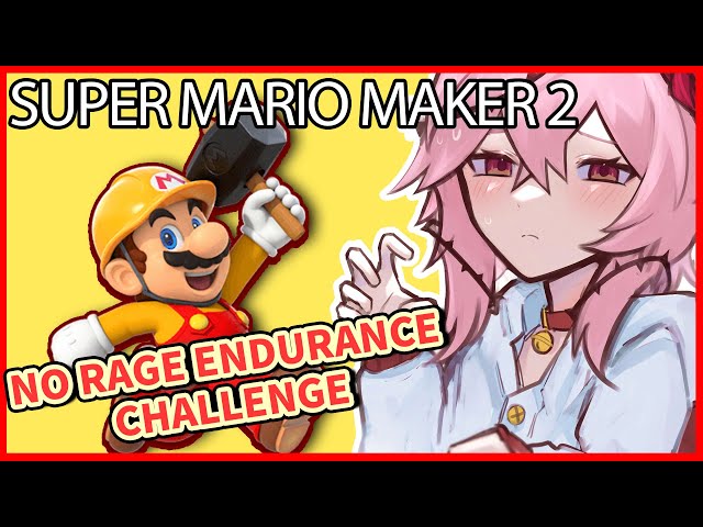 【SUPER MARIO MAKER 2】no RAGE or "KUSOGAME" endurance challenge 💢【NIJISANJI EN | Rosemi Lovelock】のサムネイル